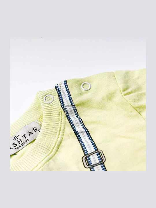 Hashtag Bodys-uri pentru bebeluși Verde Hashtag Bodys-uri pentru bebeluși Verde