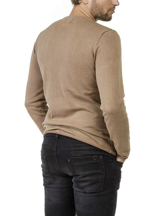 Devergo Men's Long Sleeve Blouse Beige