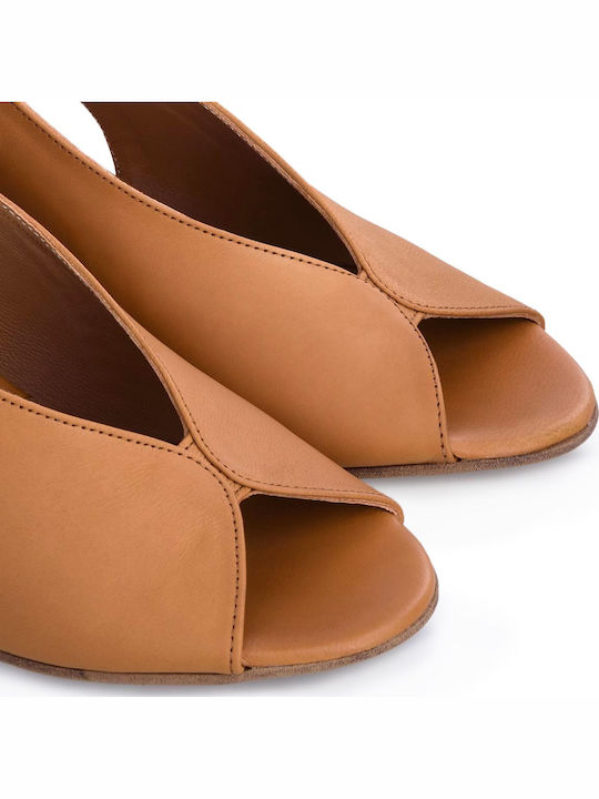 Sandalen Tabac Braun