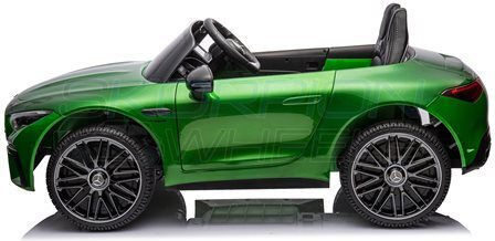 Mercedes Benz Sl63 Două Locuri cu Telecomandă Licențiat 12 Volți Verde