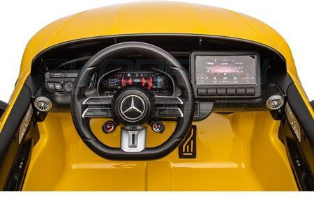 Mercedes Benz Sl63 Διθέσιο με Τηλεκοντρόλ Licensed 12 Volt Κίτρινο