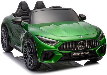 Mercedes Benz Sl63 Două Locuri cu Telecomandă Licențiat 12 Volți Verde