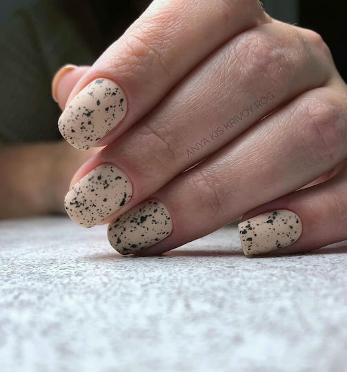 Global Fashion Top Coat για Απλά Βερνίκια Matte 12ml