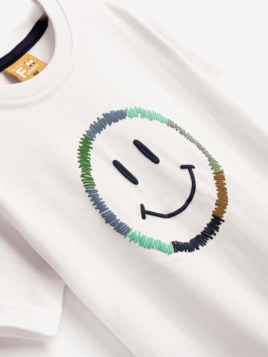 Tricou Funky Alb