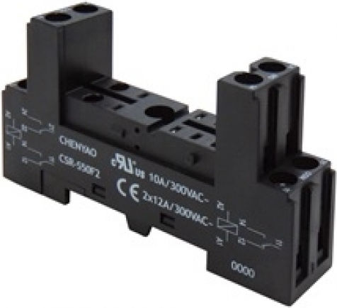 Relaisständer elektrische Schalttafel 10Stück 01.078.0110
