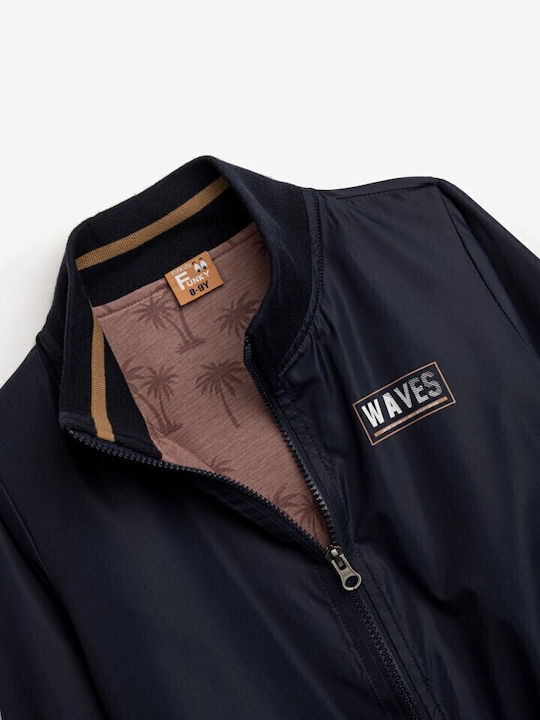 Funky Παιδικό Casual Μπουφάν Navy Blue