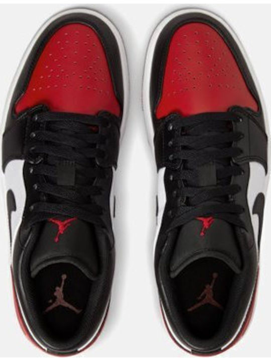 Air  1 Low Ανδρικά Sneakers White / Black / Varsity Red