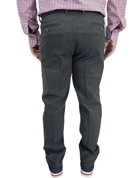 Lexton Herrenhose Chino Basic Grey