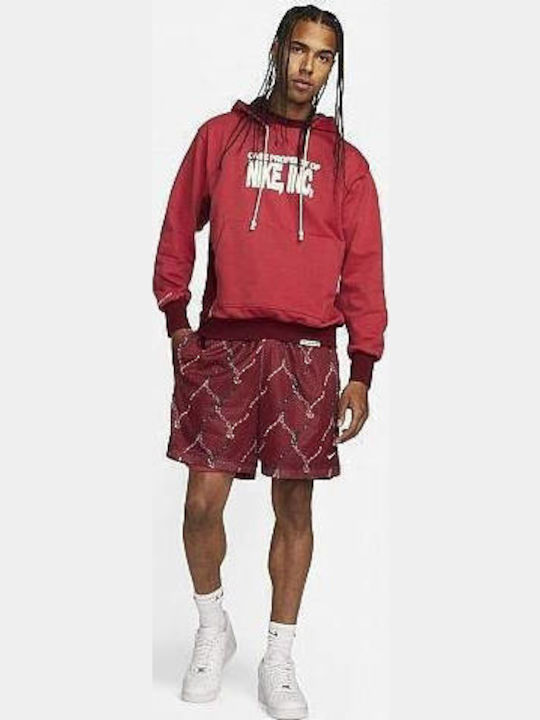 Standard Issue Reversible Sportliche Herrenshorts Bordeaux