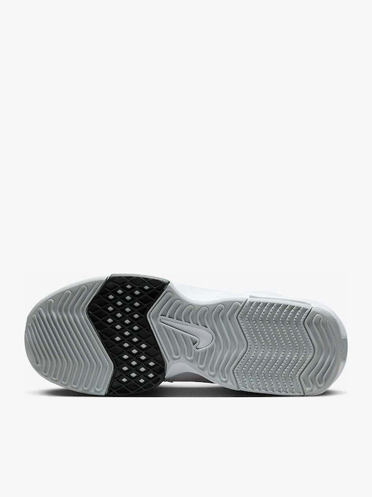 LeBron Witness 8 High Basketball Shoes White / Light Smoke Grey / Black