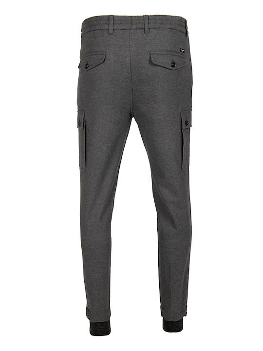 Scotch & Soda Seasonal Herrenhose Cargo Elastisch moondust melange