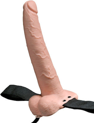 Pipedream Harnașament cu Dildo 23cm în culoarea Bej