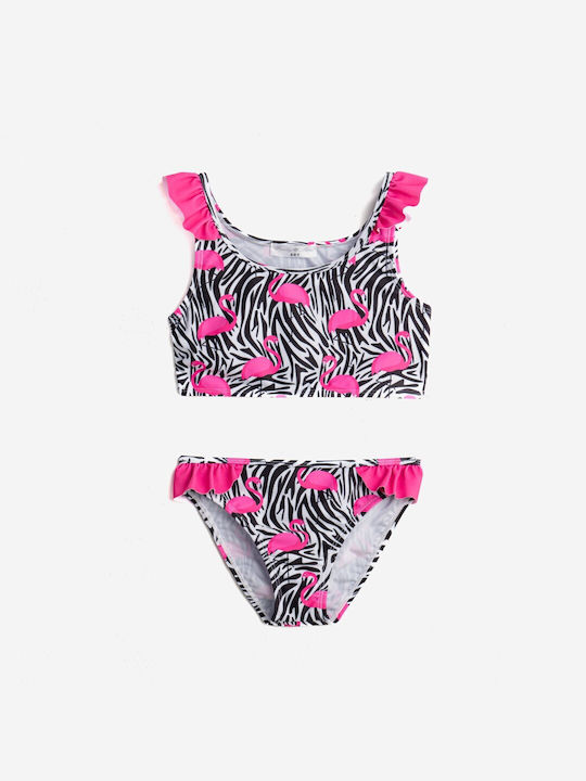 Funky Kinder Badeanzug Bikini Rosa