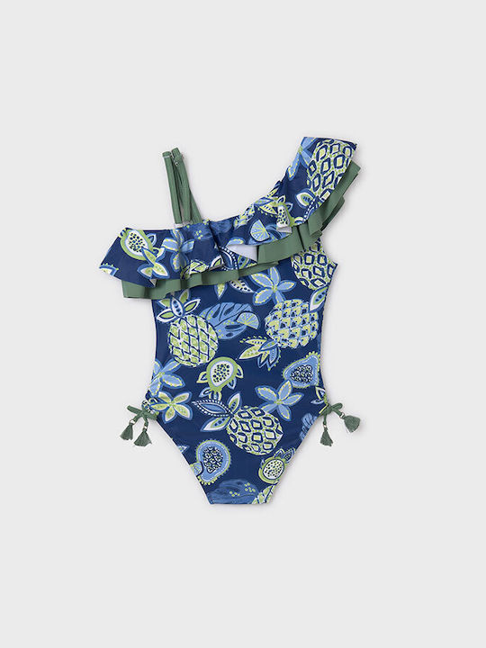 Mayoral Kids Swimwear One-Piece Blue