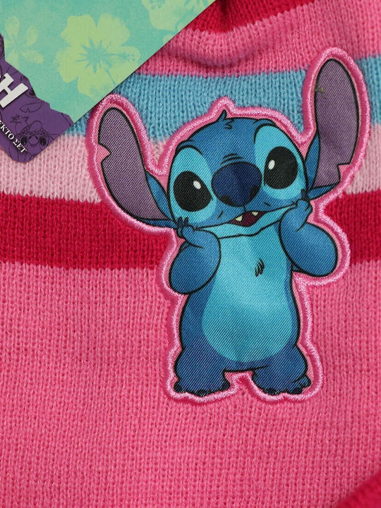 Lilo & Stitch Kids Beanie Knitted Fuchsia