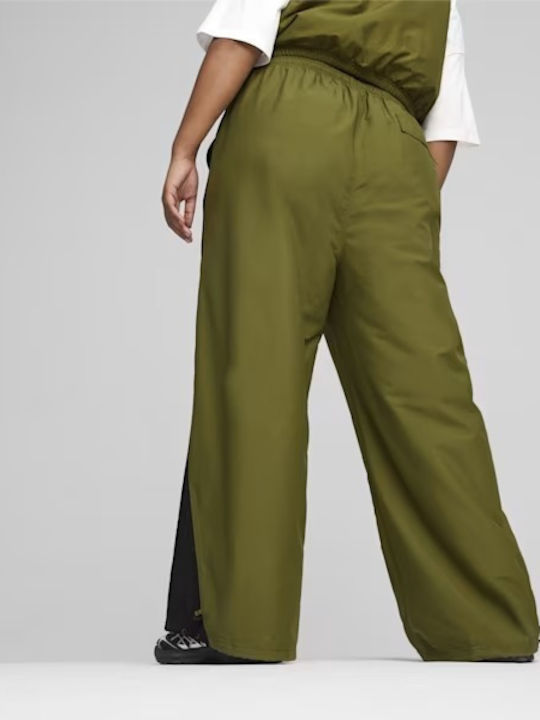 Puma Damen-Sweatpants Khaki