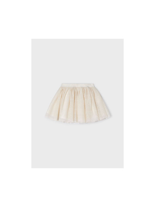 Mayoral Kids Skirt Beige