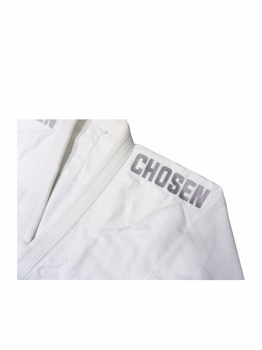 Chosen Ανδρικό Παντελόνι Brazilian Jiu Jitsu Λευκό