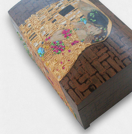 Artifact Dekorative Box Hölzernes 18x12x10cm