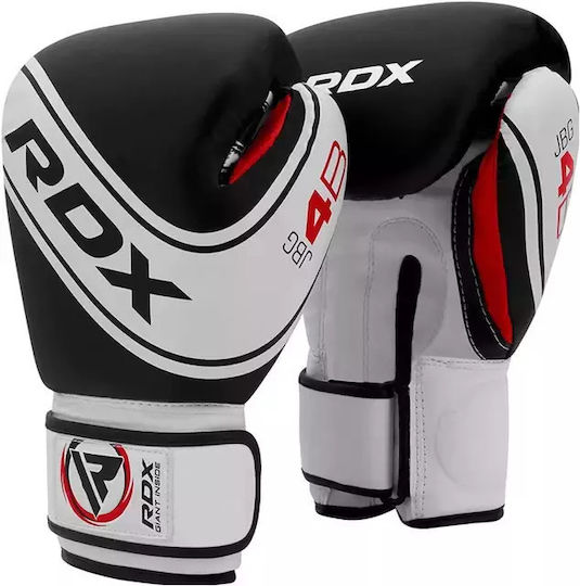 RDX 4b Robo Kids Kinder Boxhandschuhe Leder für Kampf Weiß