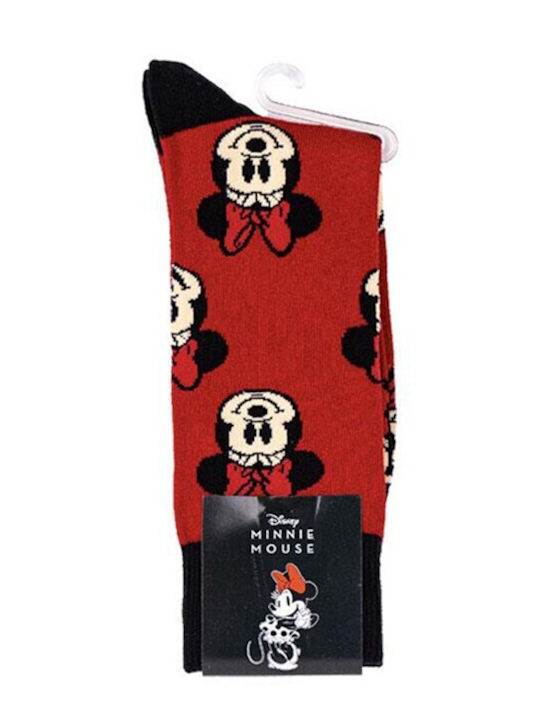 Cerda Παιδικές Κάλτσες Disney Minnie Κόκκινο
