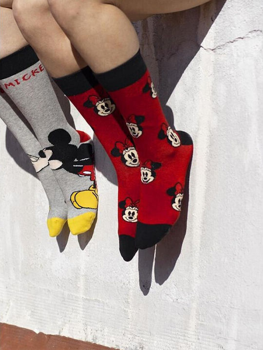 Cerda Șosete Pentru Copii Disney Minnie Roșii