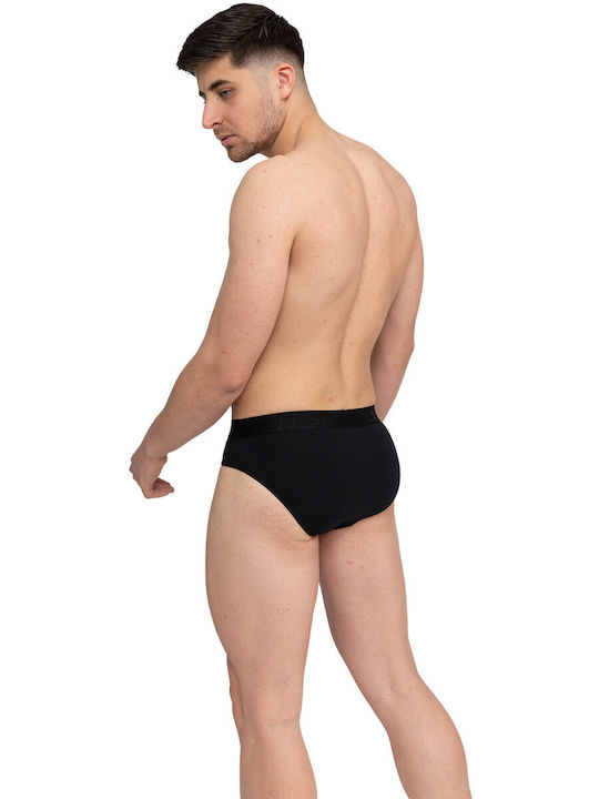 Nina Club 611 Men's Slip Black with Patterns