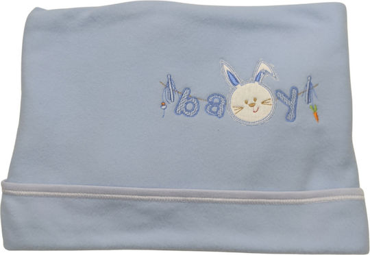 Bunny Bebe Κουβέρτα Αγκαλιάς & Λίκνου Rabbit 110x75εκ.