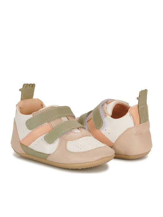 Easy Peasy Βρεφικά Sneakers Αγκαλιάς Πράσινα My Pre Basket Velcro