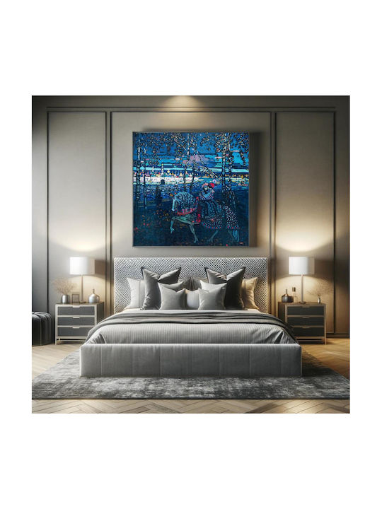 Gemälde auf Leinwand 80x80cm