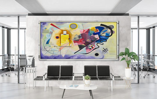 Kandinsky - Jaune Rouge Bleu 2 Πίνακας σε Καμβά 200x130cm