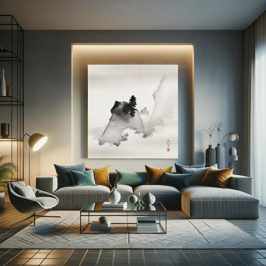 Threefold Painting on Canvas 110x110cm