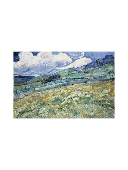 Vincent Van Gogh - Landscape From Saint-rémy Gemälde Kopie von Van Gogh auf Leinwand 50x40cm