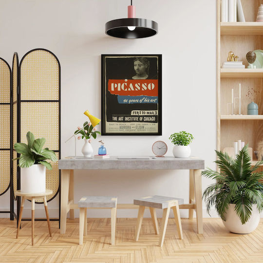 Picasso Art Exhibition--40 Years Of His Art 1 Painting on Canvas 100x150cm