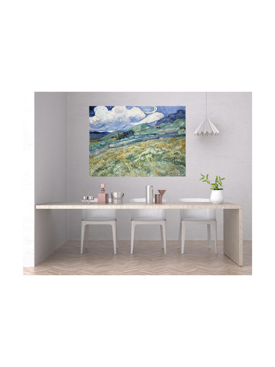 Vincent Van Gogh - Landscape From Saint-rémy 1 Painting Copy of Van Gogh on Canvas 120x80cm