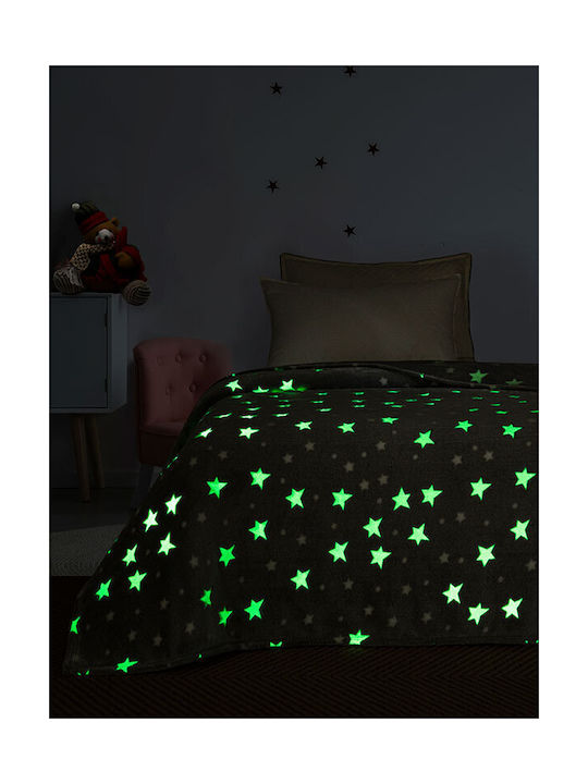 Sunshine Blanket Stars Glowing Pink 160x220cm