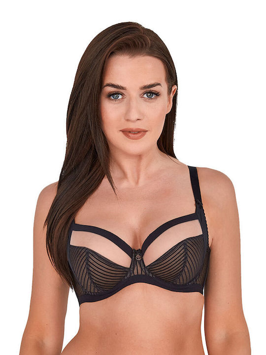 Gaia Clara Bra Underwire Black