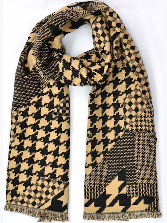 Frauen Wollschal Beige