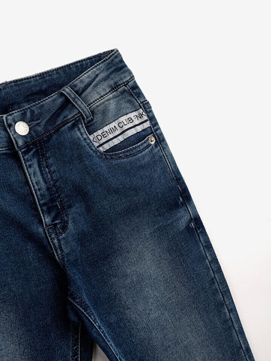 Funky Kids' Denim Pants Navy Blue