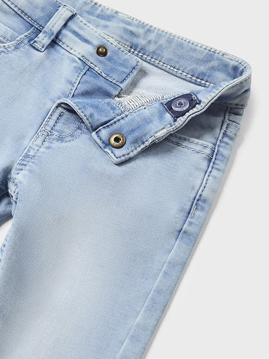 Mayoral Kids' Light Blue Jeans Trousers