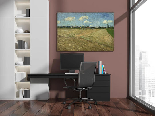 Vincent Van Gogh - Geploegde Akkers ('de Voren') Картина Копие на Ван Гог Платнен 50x40см