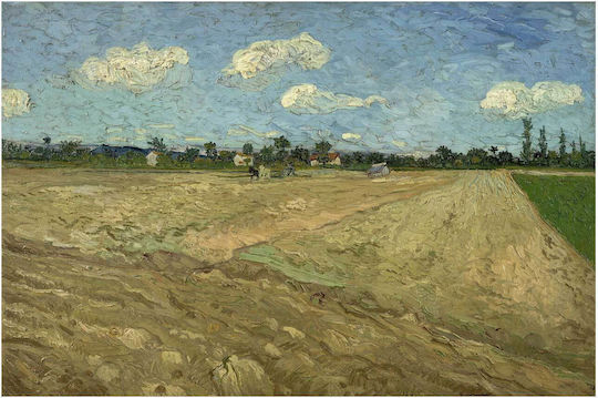 Vincent Van Gogh - Geploegde Akkers ('de Voren') Картина Копие на Ван Гог Платнен 50x40см