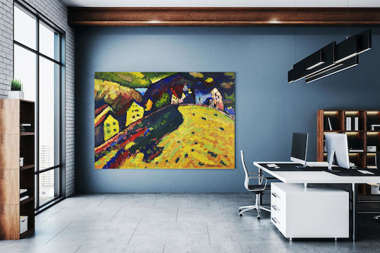 Houses Painting on Canvas 100x70cm