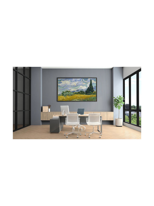 Wheat Field With Cypresses By Vincent Van Gogh 1 Painting Copy of Van Gogh on Canvas 100x70cm