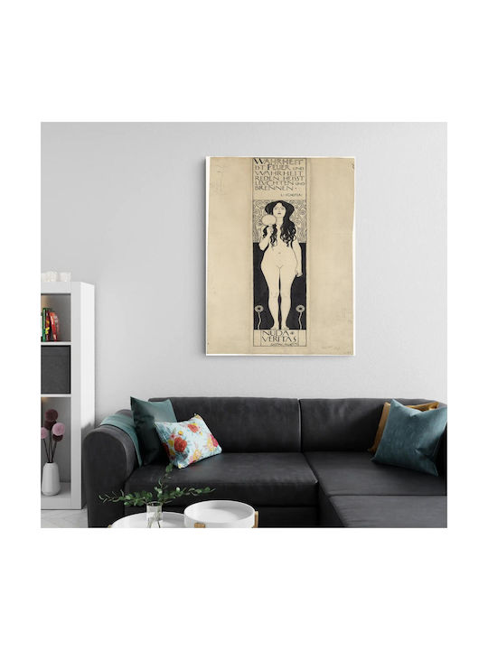 "nuda Veritas" Πίνακας σε Καμβά 40x65cm
