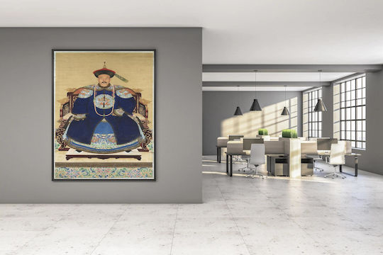 Seated Man A Картина на Платно 100x150см