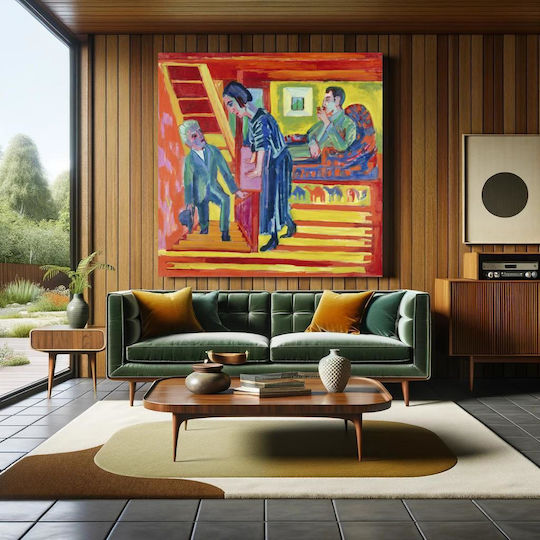 Painting on Canvas 120x120cm