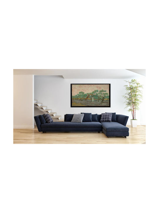 Olives Painting Copy of Van Gogh on Canvas 65x40cm