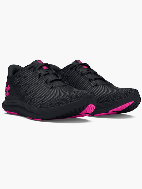 Under Armour Charged Speed Swift Damen Sportschuhe Laufen Schwarz