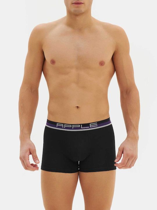 Apple Boxer Men's Boxer Black/Mauve